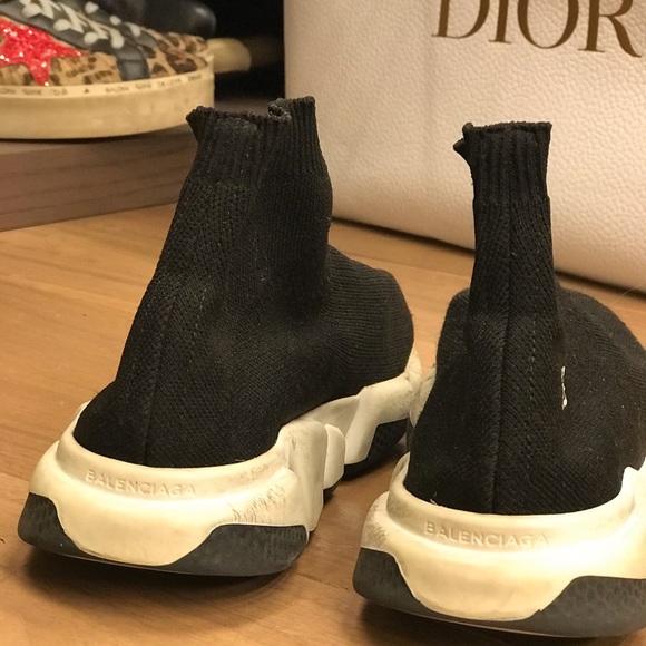 balenciaga triple s trainers white